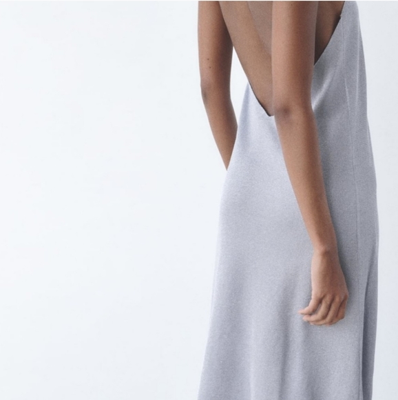 NWT ZARA * Dress size S and M Grey - Picture 11 of 16